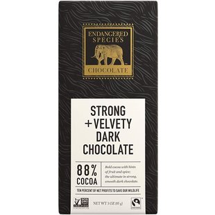 ENDANGERED SPECIES Chocolat Noir 88% 85g