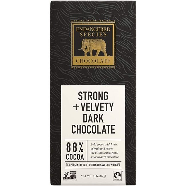 ENDANGERED SPECIES Chocolat Noir 88% 85g