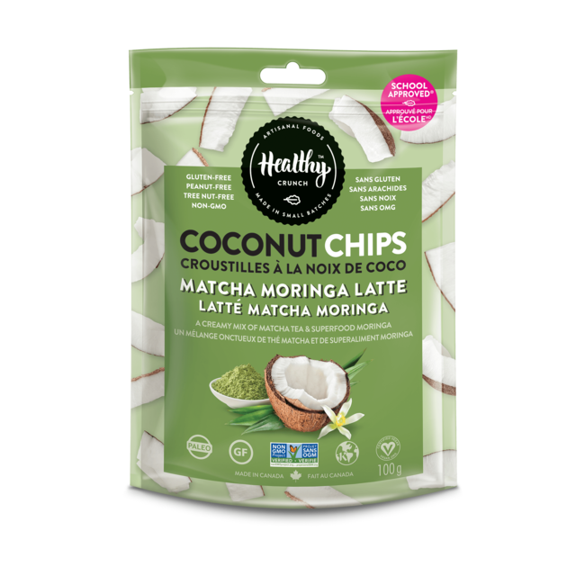 HEALTHY CRUNCH Croustilles de Noix de Coco (plusieurs saveurs)