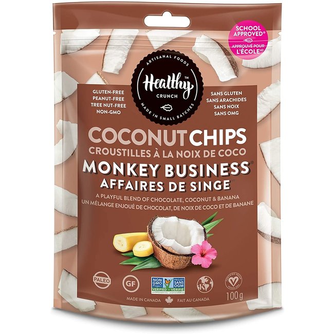 HEALTHY CRUNCH Coconut Chips (several flavours)