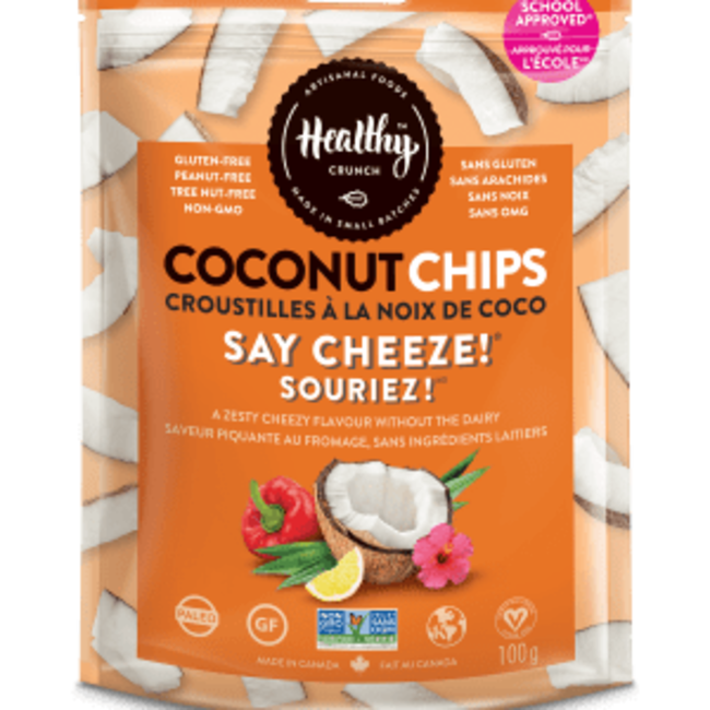 HEALTHY CRUNCH Croustilles de Noix de Coco (plusieurs saveurs)