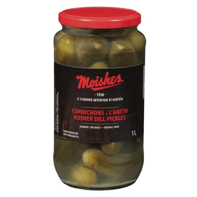 MOISHE’S Cornichon à l’aneth 1L