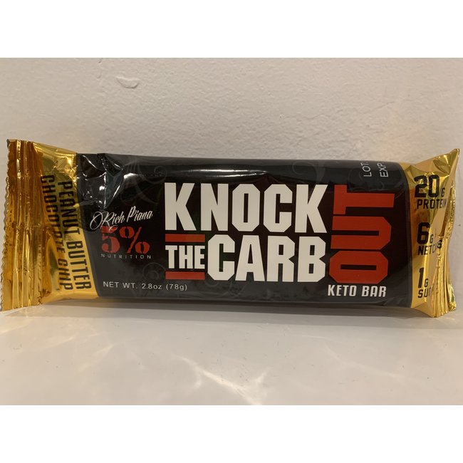 KNOCK THE CARB OUT Keto Bars (2 flavours) 64g