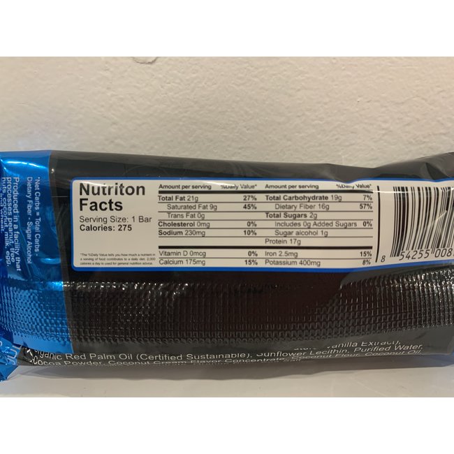 KNOCK THE CARB OUT Barre Keto (2 saveurs) 64g