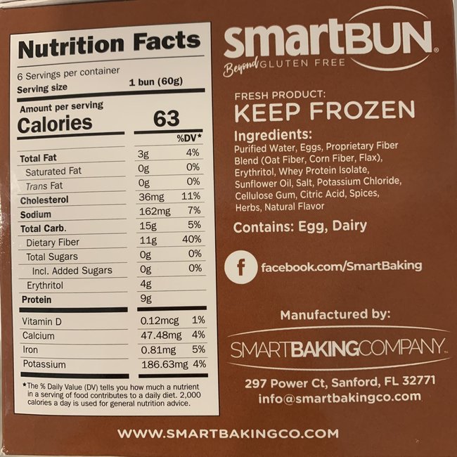 SMART BUN Petits Pains (6 pqt) (2 types)