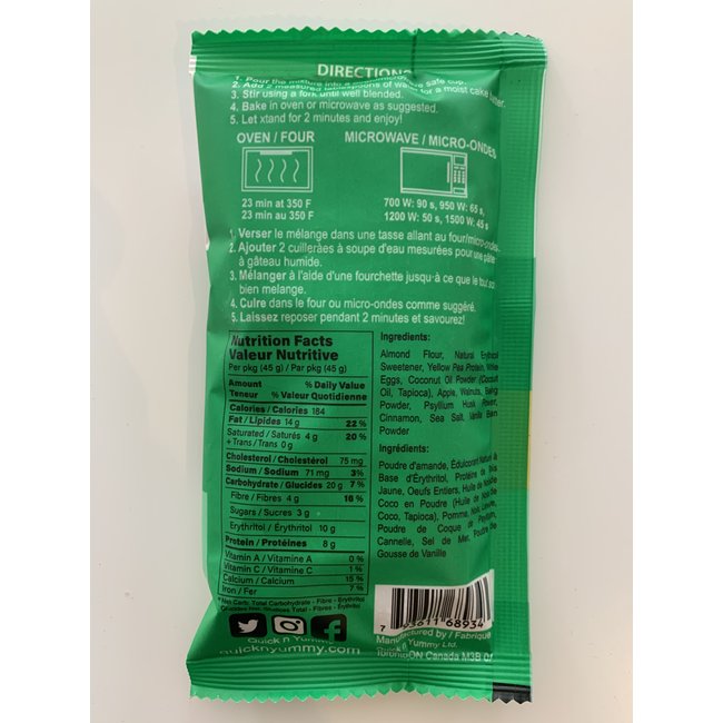 KETO CAKEMIX (5 saveurs) 45g