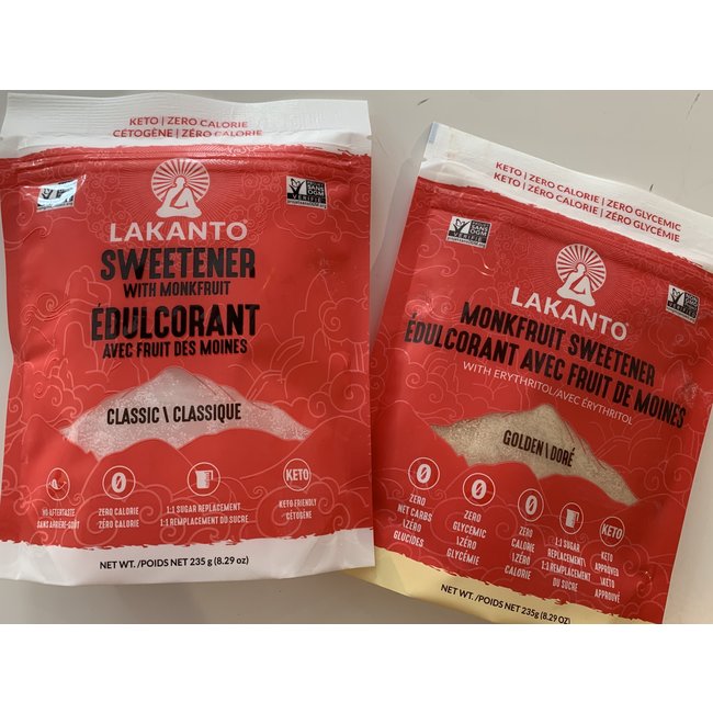 LAKANTO Édulcorants Fruit des Moines (2 types) 235g