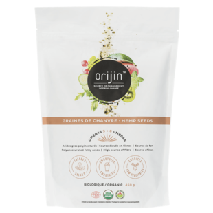 ORIJIN Hemp seeds Organic 450g