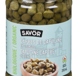 SAVÖR Organics  Capers 310ml