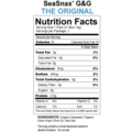 SEA SNAX Grignotines d’Algues Grillées Bio (4 saveurs) 10g