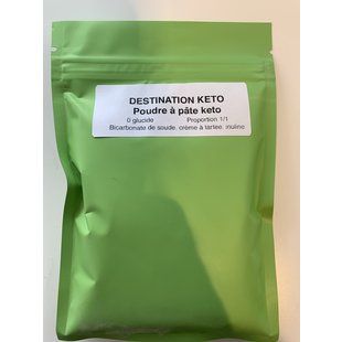 DESTINATION KETO Poudre à Pâte 125g