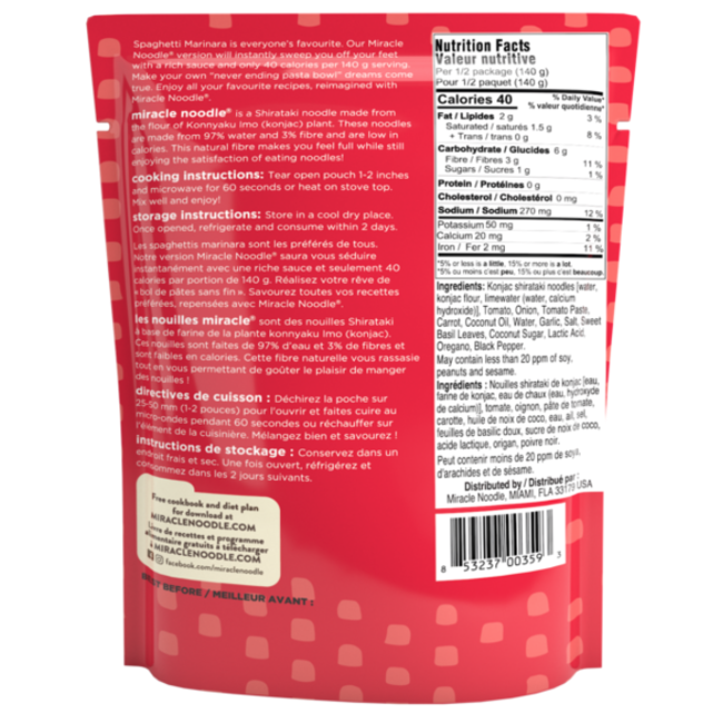 MIRACLE NOODLE Meals (7 flavours)