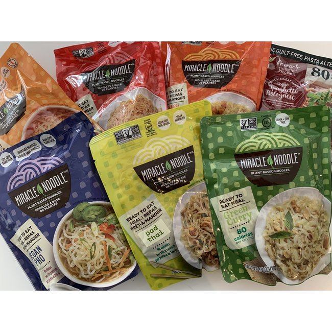 MIRACLE NOODLE Meals (7 flavours)