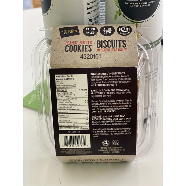 SWEETS FROM THE EARTH Biscuits (2 Saveurs)