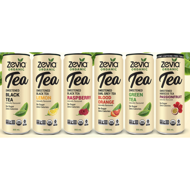 ZEVIA Organic Case of 12 (6 flavors)