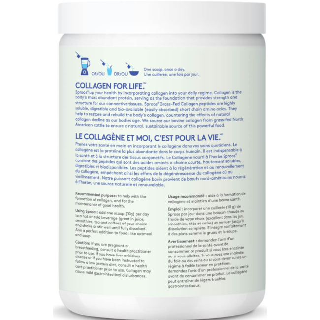 SPROOS Collagène Nourrit à l’Herbe 10g
