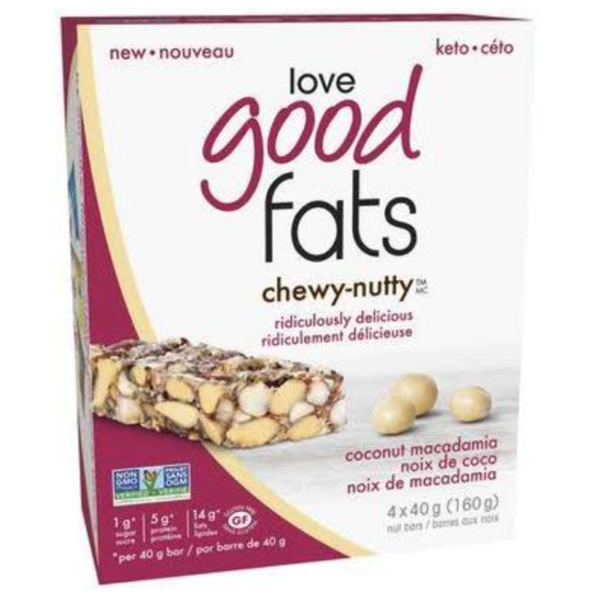 LOVE GOOD FAT Bar Box of 4