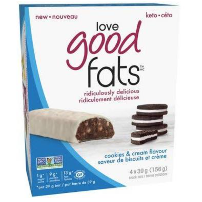 LOVE GOOD FAT Bar Box of 4