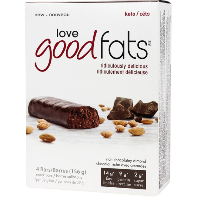 LOVE GOOD FAT Bar Box of 4