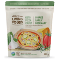 HOME GROWN LIVING FOODS Croûte de Pizza Cétogène Ail et Romarin 330g