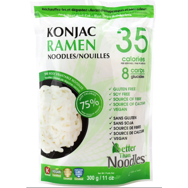 BETTER THAN NOODLES Konjac (3 types)