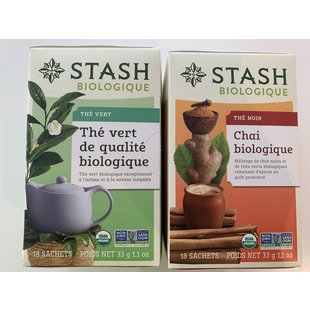 STASH TEA (2 Flavours) 18 Sachets