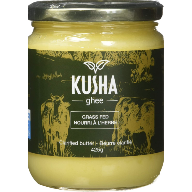 KUSHA Ghee Nourrit à l’Herbe 425g