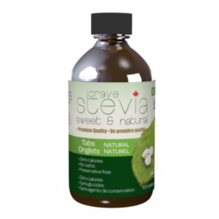 Stevia naturel 100 tablettes