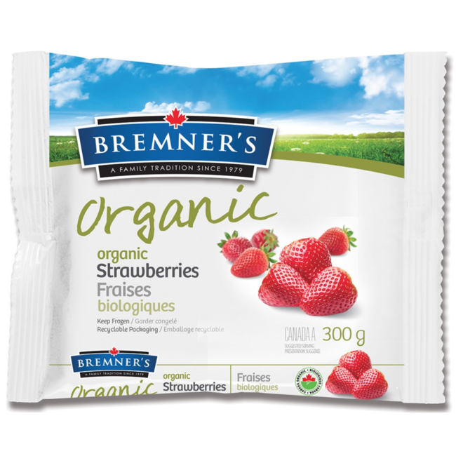 BREMNER'S Frozen fruit 300g (4 types)