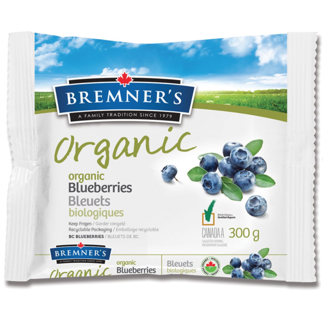 BREMNER'S Fruits Congelés 300g (4 types)