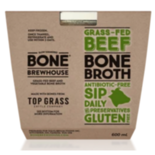 BONE BREWHOUSE Beef Broth Feeds with Grass 600ml