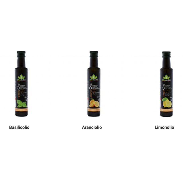 BIOITALIA Huile d'Olive Extra Vierge biologique (3 saveurs) 250ml