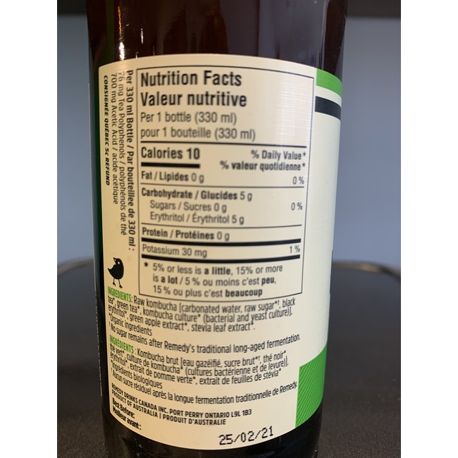 REMEDY KOMBUCHA Bio 330ml