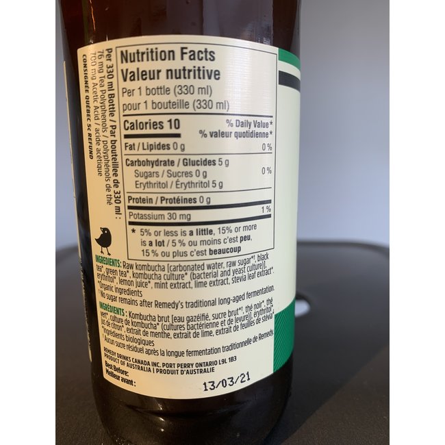 REMEDY KOMBUCHA Bio 330ml