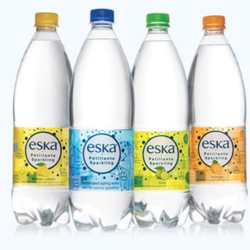 ESKA Eau Gazéifié 1L (4 saveurs)