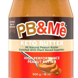 PB&ME KETO BUTTER Beurre d’Arachide à Haute Performance 340g