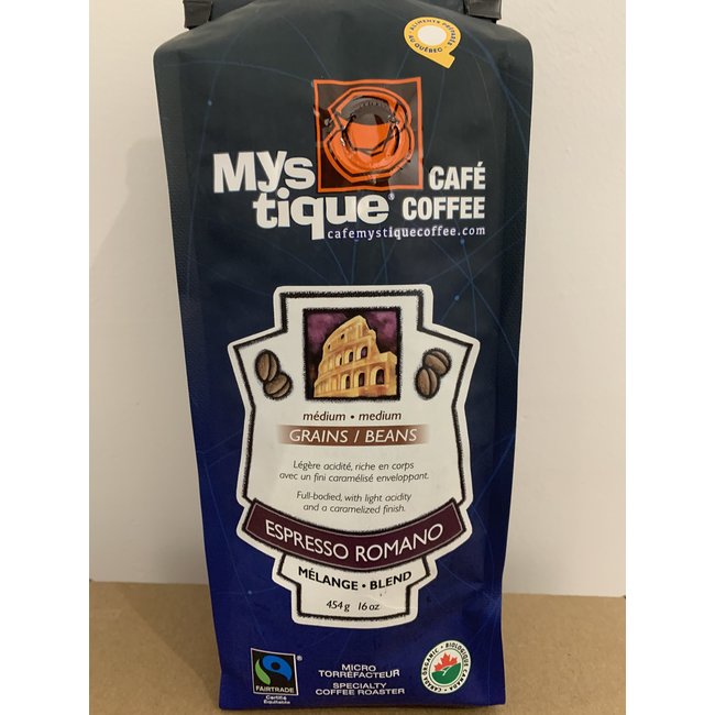 MYSTIQUE CAFÉ Café en Grains  (2 types) 454g