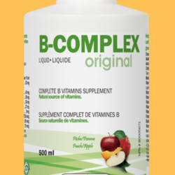 LAND ART B-COMPLEX Original Full Vitamin B Supplement Peach/Apple Flavour 500ml