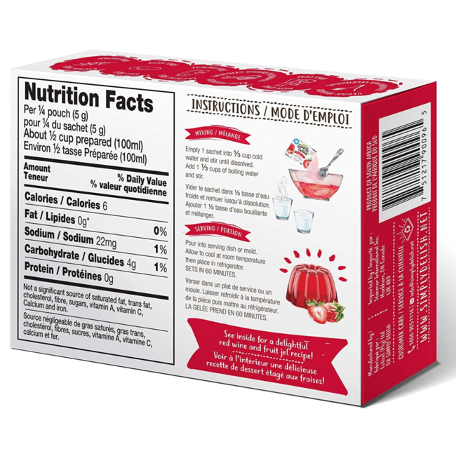 SIMPLY DELISH Dessert à la Gelée 20g (4 saveurs)