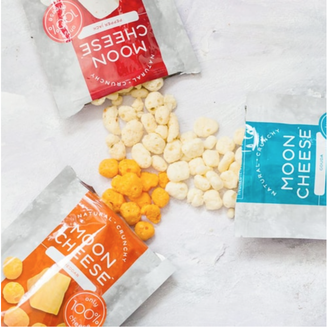 MOON CHEESE Crunchy cheese 57g (3flavours)