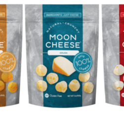 MOON CHEESE Crunchy cheese 57g (3flavours)