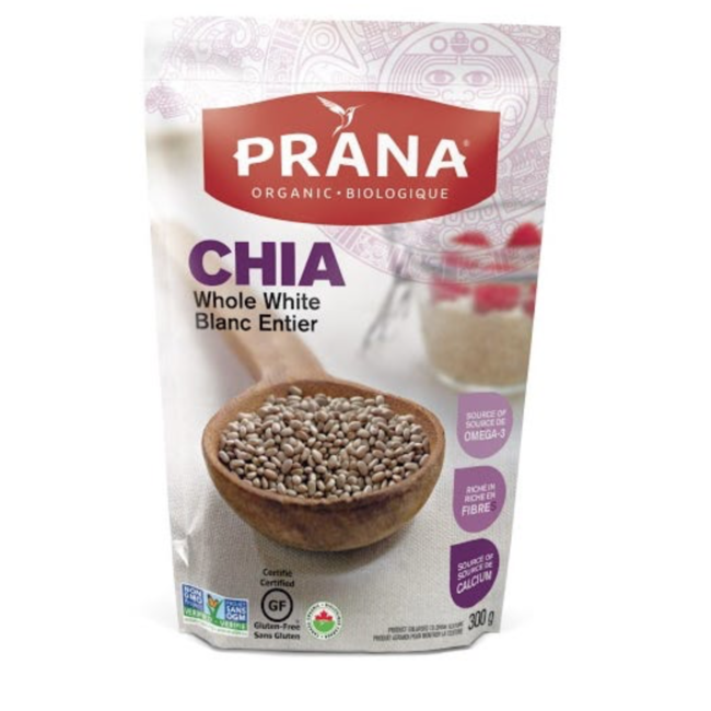 PRANA Graines de Chia Blanc 300g