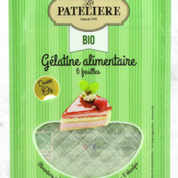 LA PATELIÈRE Feuille de Gélatine Qualité Premium 11g