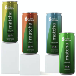 TORO MATCHA Sans Sucre 355ml (4 saveurs)