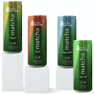 TORO MATCHA Sans Sucre 355ml (4 saveurs)