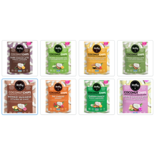 HEALTHY CRUNCH Coconut Chips (several flavours)