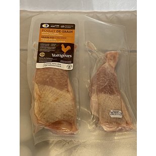 POULET Cuisses sans dos 2/pkt