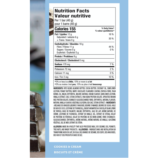 NO SUGAR Bars Box (several flavors)12x40g