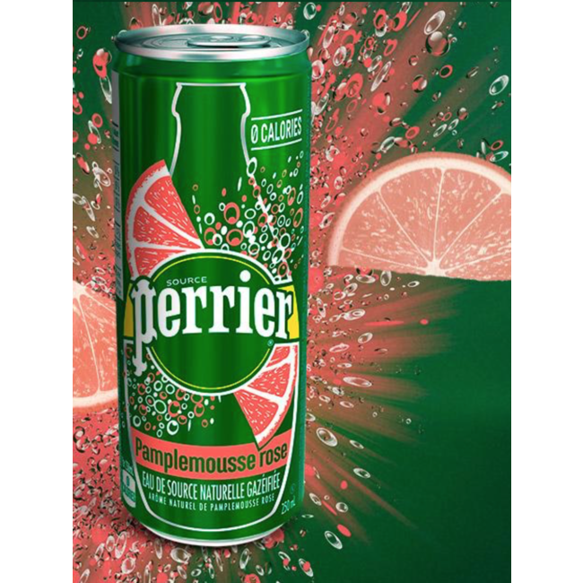 PERRIER Eau Pétillante (3 saveurs) 10x250ml