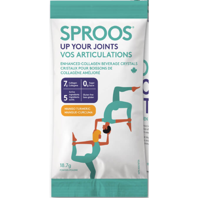SPROOS Collagène Vos Articulations Mangue-Curcuma 18.7g